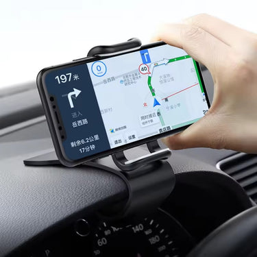 Universal 360° Car Phone Mount – Dashboard Mobile Holder