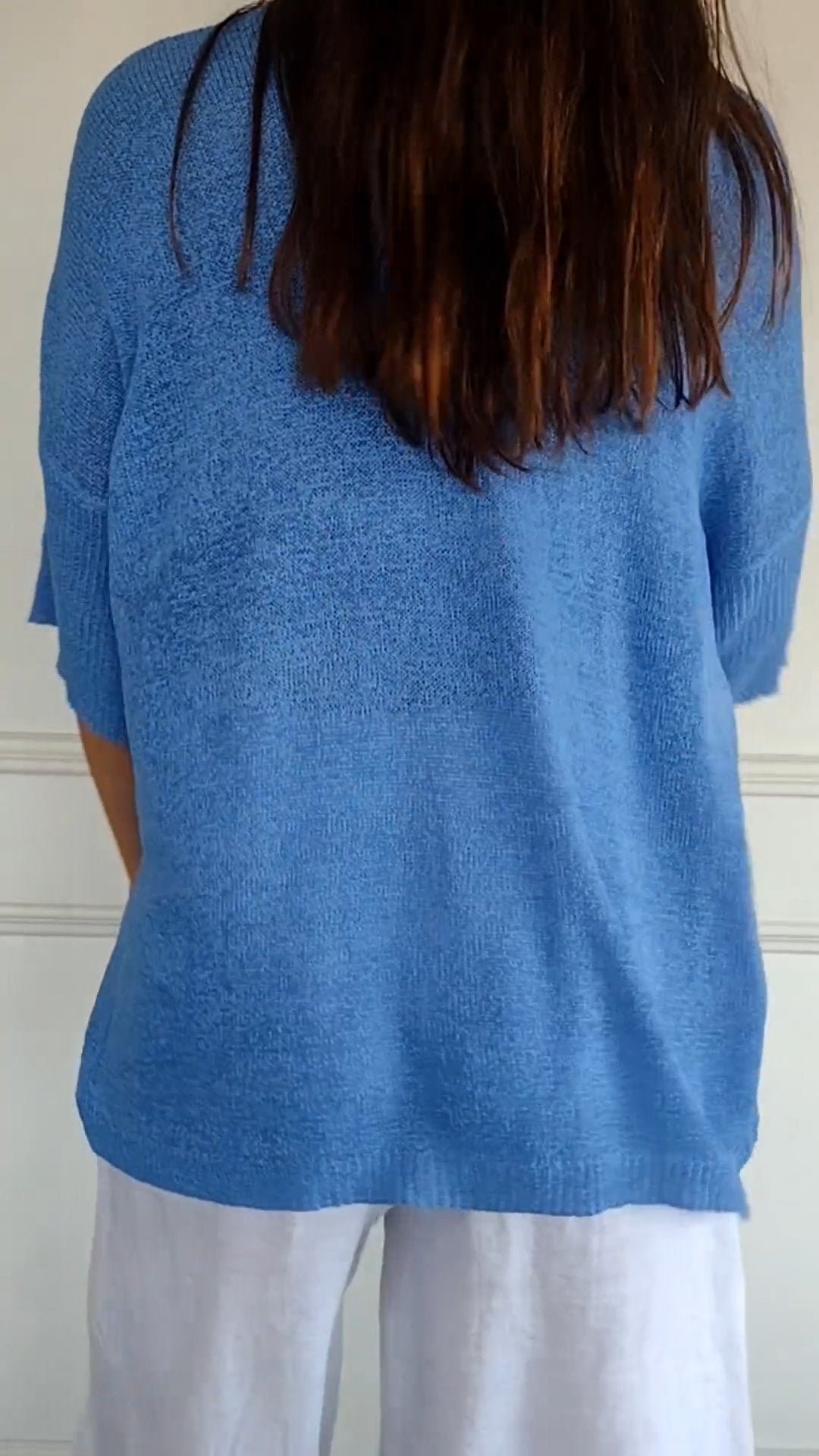 Fleura™ – Chic & Feminine Knitted V-Neck