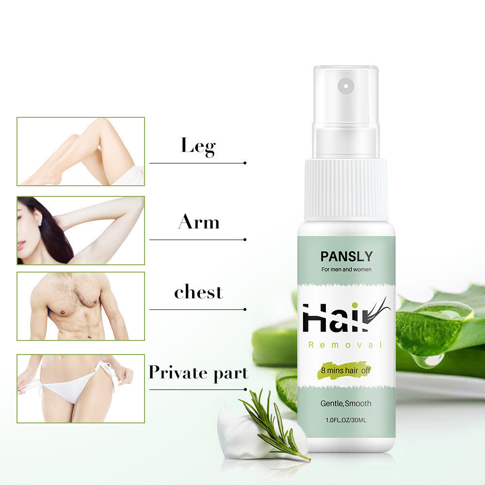 NaturiaGlow™ - Pain-Free Hair Removal Spray for Radiant, Bump-Free Skin!