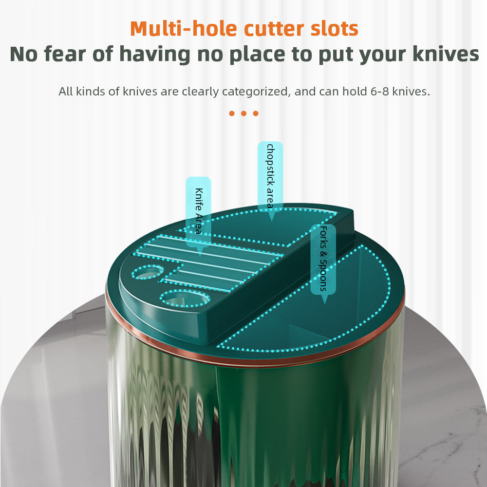BladeMate™ - 360 Degree Kitchen Knife Storage Rack