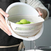 Double Drain™ Kitchen Strainer Double Drainer Basket