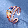 CrownBow™️ - Adjustable Rainbow Ring