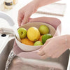 Double Drain™ Kitchen Strainer Double Drainer Basket