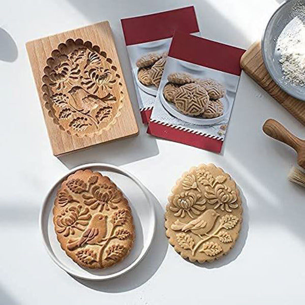 CookieCut™️ - Wood Patterned Cookie Cutter (⏰Early Christmas Sale- 35% OFF⏰)