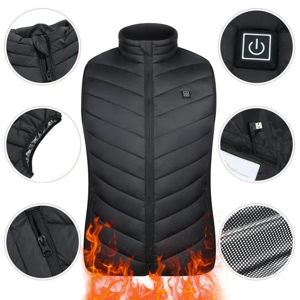 HeatGuard™ - Unisex Warming Vest