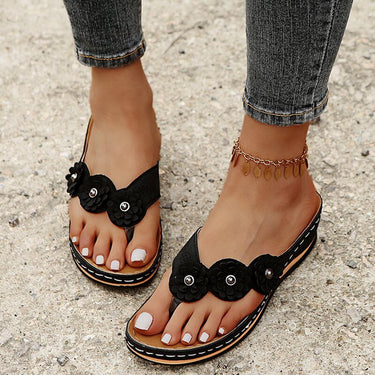 FlowerToe Sandals™ - Elegant and comfortable orthopedic sandals.