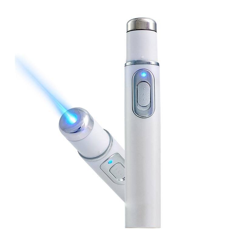 Blue Light Laser Pen for Spots, Scars & Blemishes