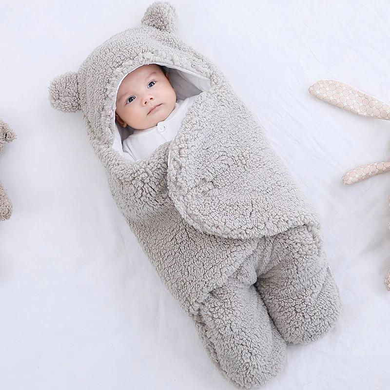 SleepyBear™️ Weiche Baby-Wickeltücher für Neugeborene - Lozenza