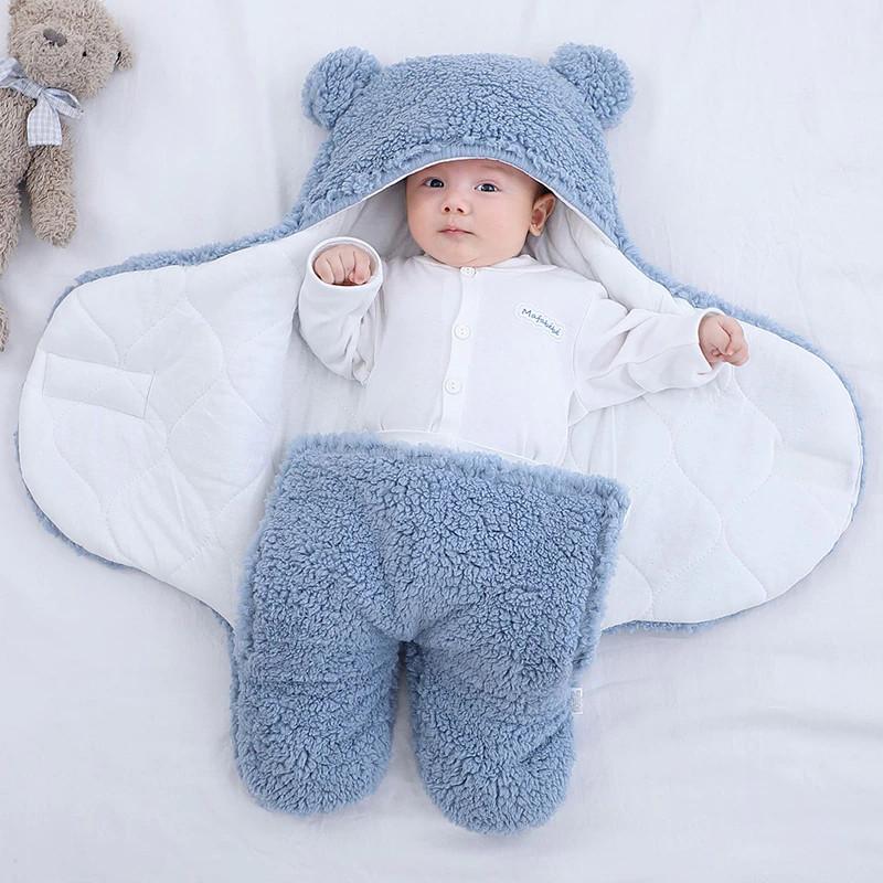 SleepyBear™️ Weiche Baby-Wickeltücher für Neugeborene - Lozenza