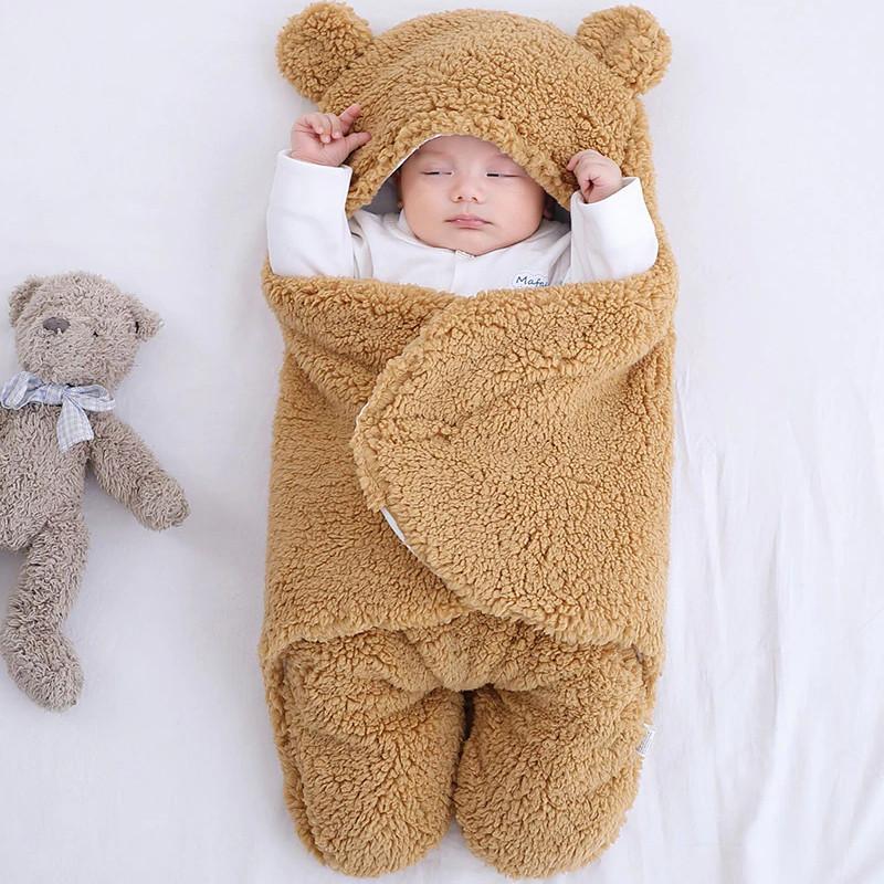 SleepyBear™️ Weiche Baby-Wickeltücher für Neugeborene - Lozenza