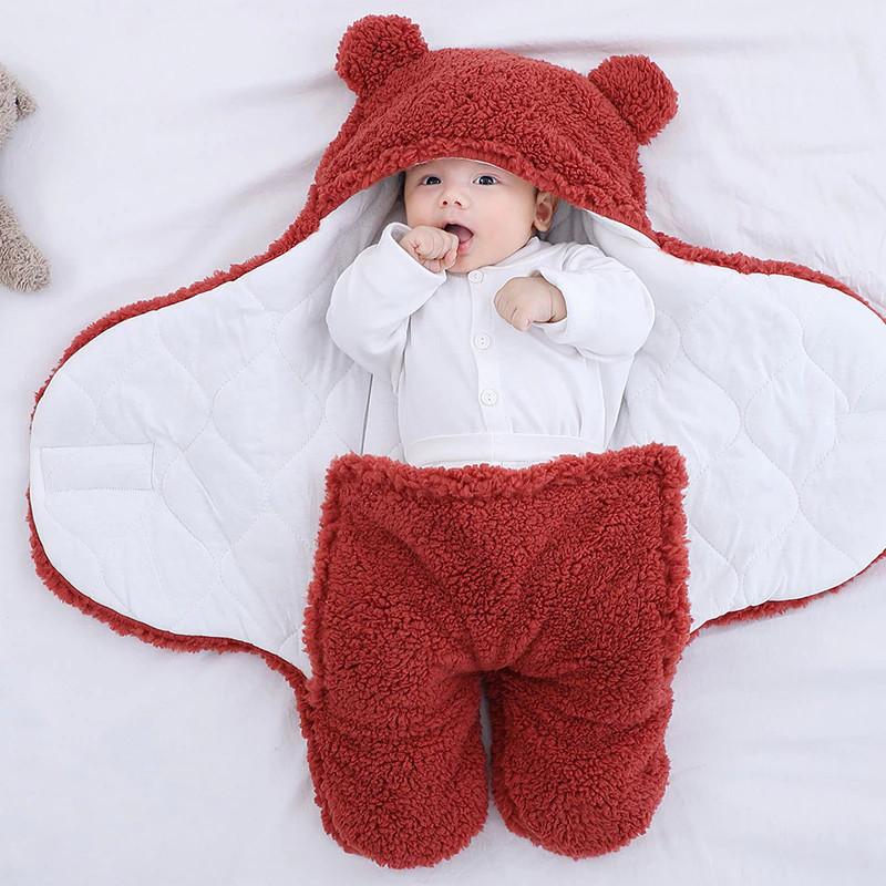 SleepyBear™️ Weiche Baby-Wickeltücher für Neugeborene - Lozenza