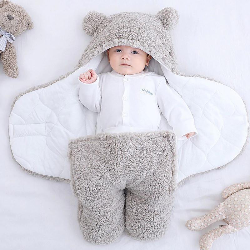 SleepyBear™️ Weiche Baby-Wickeltücher für Neugeborene - Lozenza